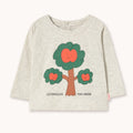 【drop1】TINYCOTTONS / タイニーコットンズ2026AW    TREE GRAPHIC BABY TEE 　グラフィックベビーTシャツ.