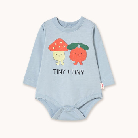 【drop2】TINYCOTTONS / タイニーコットンズ2026AW   TINY & TINY GRAPHIC BODY ベビー長袖ロンパース