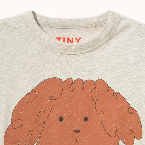 【drop2】TINYCOTTONS / タイニーコットンズ 2026AW CURLY DOG GRAPHIC TEE キッズ半袖Tシャツ