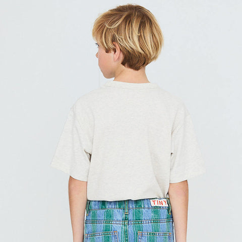 【drop2】TINYCOTTONS / タイニーコットンズ 2026AW CURLY DOG GRAPHIC TEE キッズ半袖Tシャツ