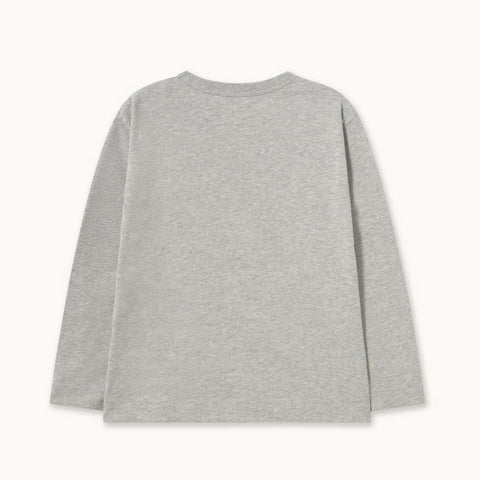 【drop1】TINYCOTTONS / タイニーコットンズ2026AW TWO DOGS GRAPHIC SLEEVE TEE キッズ長袖Tシャツ.