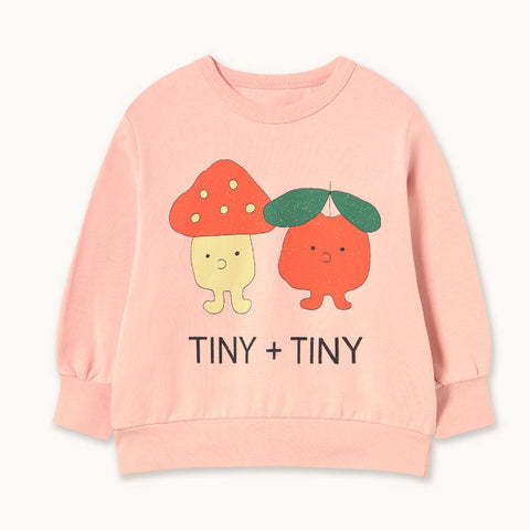 【drop2】TINYCOTTONS / タイニーコットンズ2026AW TINY & TINY GRAPHIC SWEATSHIRT キッズスウェットシャツ