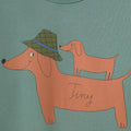 【drop1】TINYCOTTONS / タイニーコットンズ2026AW TWO DOGS GRAPHIC SWEATSHIRT  キッズスウェットシャツ.