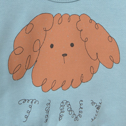【drop1】TINYCOTTONS / タイニーコットンズ2026AW    TINY & TINY GRAPHIC BABY SWEATSHIRT ベビースウェットシャツ.