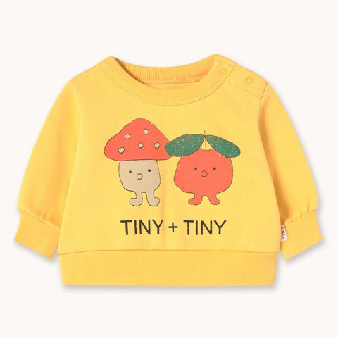 【drop1】TINYCOTTONS / タイニーコットンズ2026AW    TINY & TINY GRAPHIC BABY SWEATSHIRT ベビースウェットシャツ