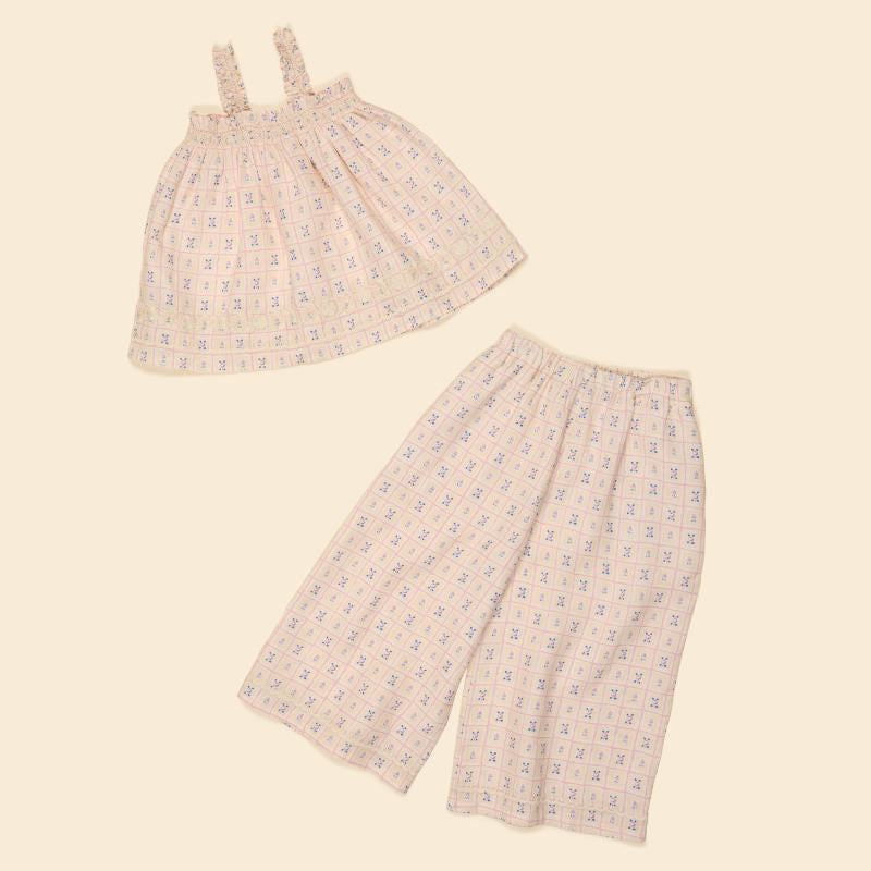 Apolina（アポリナ）2025AW Ursina Embroidered Pinafore - Autumn