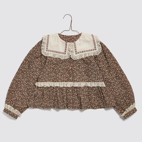 Little Cotton Clothes（リトルコットンクローズ）2025AW Alana Blouse Bracken Floral  ブラウス