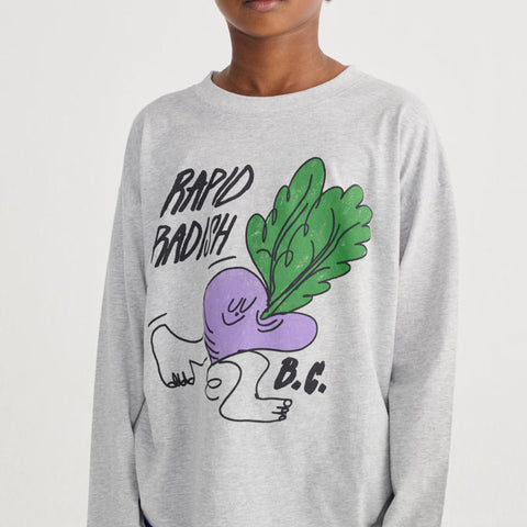 BOBOCHOSES（ボボショーズ）2026SS Rapid Radish long sleeve T-shirt キッズ長袖Tシャツ
