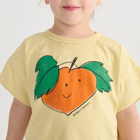 BOBOCHOSES（ボボショーズ）2026SS Tangerine T-shirt キッズ半袖Tシャツ