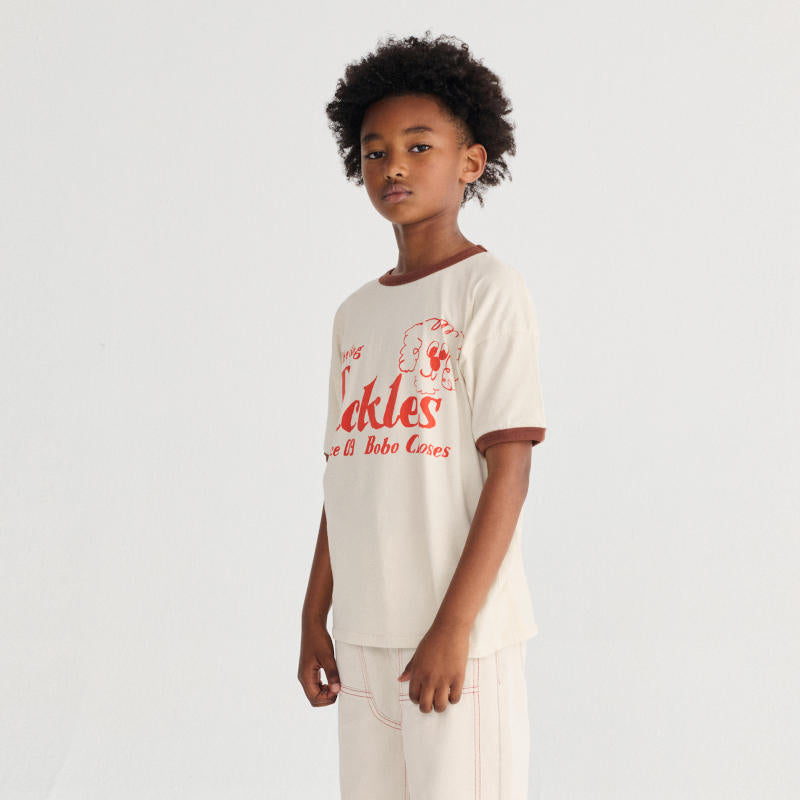 BOBOCHOSES（ボボショーズ）2026SS Pickles The Dog T-shirt キッズ