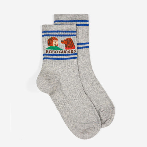 BOBOCHOSES（ボボショーズ）2026SS Friends In A Pickle short socks　キッズソックス、靴下