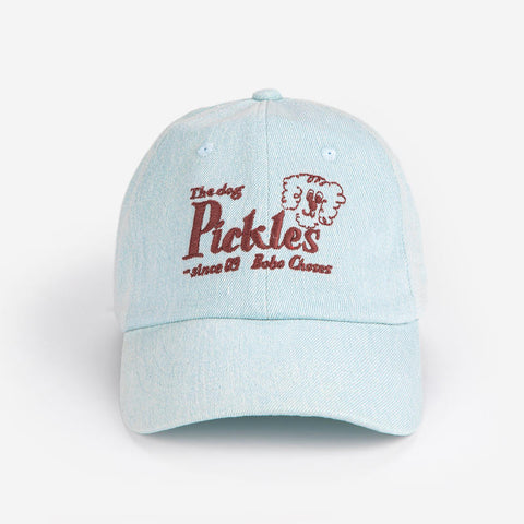 【drop2】BOBOCHOSES（ボボショーズ）2026SS Pickles The Dog denim cap　キャップ、キッズ帽子