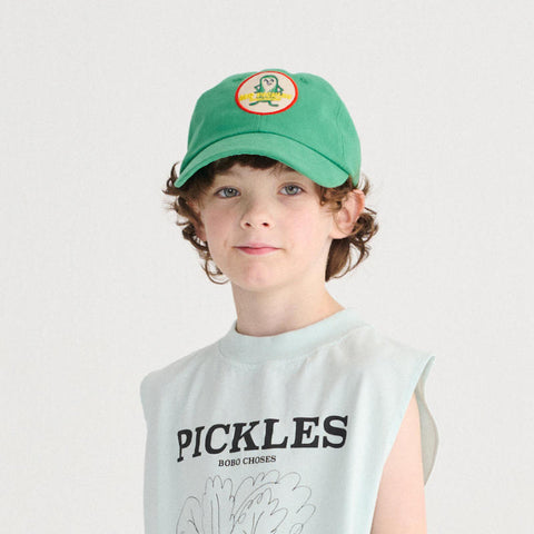 【drop2】BOBOCHOSES（ボボショーズ）2026SS Mr Pickles Patch cap　キャップ、キッズ帽子