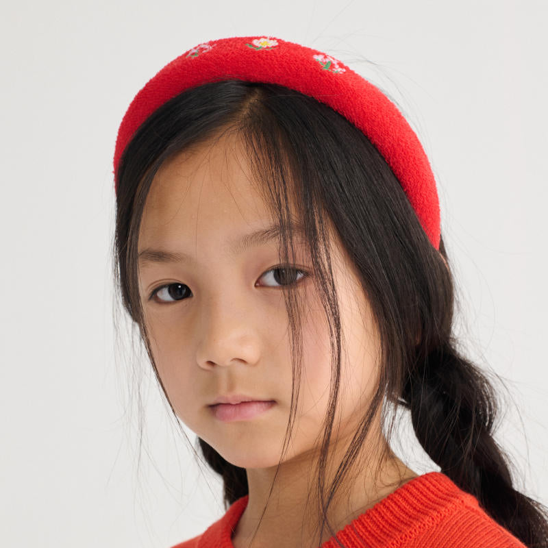 ✽レア マーズ カチューシャ✽ drop2】BOBOCHOSES（ボボショーズ）2026SS Pixel Daisies terry cloth