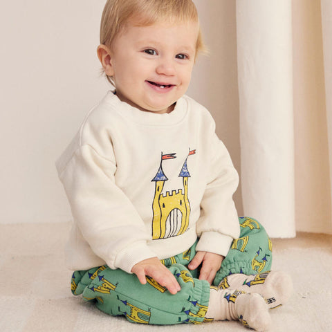 【drop2】BOBO CHOSES（ボボショーズ）2024AW Baby Faraway Castle sweatshirt スウェットシャツ