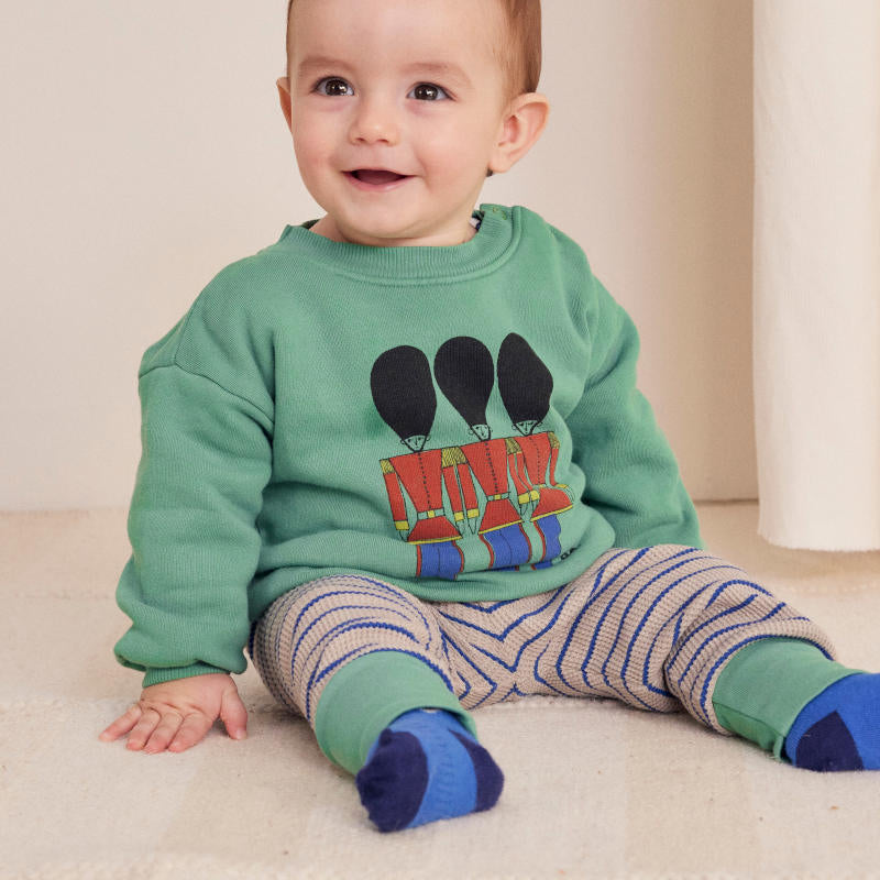 BOBO CHOSES（ボボショーズ）2024AW Baby Little Tin Soldiers sweatshirt スウェットシャツ –  LePuju