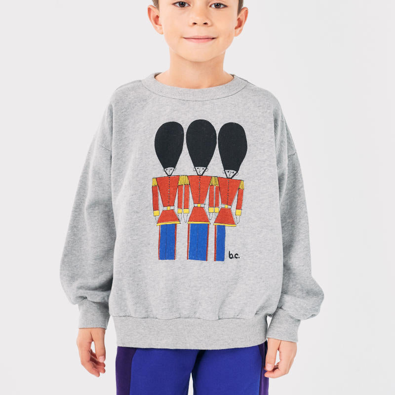 BOBO CHOSES（ボボショーズ）2024AW Little Tin Soldiers sweatshirt キッズスウェットシャツ –  LePuju