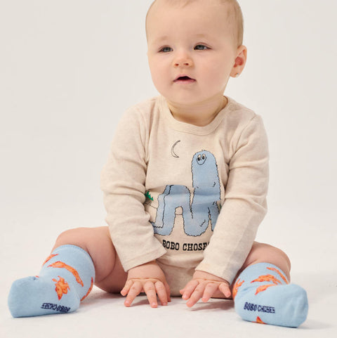 【drop1】BOBOCHOSES（ボボショーズ）2026AW Long Puff body 長袖ボディ、ロンパース.