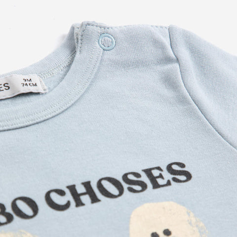 【drop1】BOBOCHOSES（ボボショーズ）2026AW Booty Ghosts body 長袖ボディ、ロンパース.