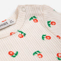 【drop2】BOBOCHOSES（ボボショーズ）2026AW Stamp Bloom all over body 長袖ボディ、ロンパース.