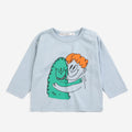 【drop1】BOBOCHOSES（ボボショーズ）2026AW Hug Hairy Monster T-shirt ベビー長袖Tシャツ.
