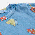 【drop2】BOBOCHOSES（ボボショーズ）2026AW Mush Monster Duo all over T-shirt ベビー長袖Tシャツ.