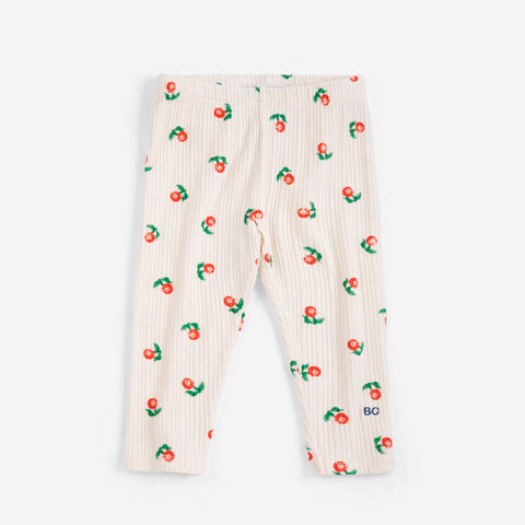 【drop2】BOBOCHOSES（ボボショーズ）2026AW Stamp Bloom all over leggings ベビーレギンスパンツ.
