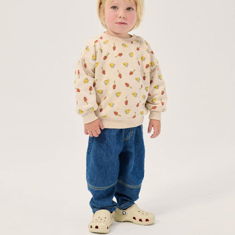 【drop1】BOBOCHOSES（ボボショーズ）2026AW Taxi Saurus Tag denim pants ベビーデニムパンツ