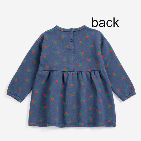 【drop2】BOBOCHOSES（ボボショーズ）2026AW Stamp Bloom all over fleece dress フリースドレス.