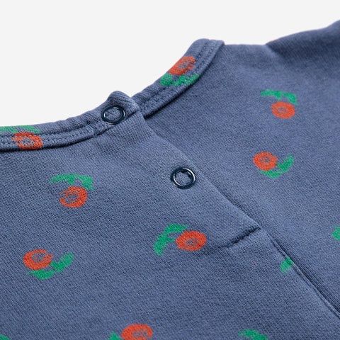 【drop2】BOBOCHOSES（ボボショーズ）2026AW Stamp Bloom all over fleece dress フリースドレス.