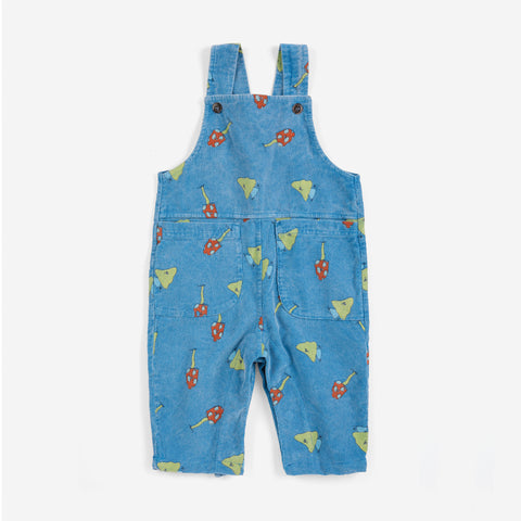 【drop2】BOBOCHOSES（ボボショーズ）2026AW Mush Monster Duo all over corduroy overall コーデュロイオーバーオール.