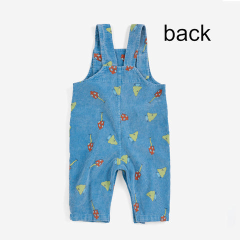 【drop2】BOBOCHOSES（ボボショーズ）2026AW Mush Monster Duo all over corduroy overall コーデュロイオーバーオール.