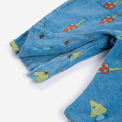 【drop2】BOBOCHOSES（ボボショーズ）2026AW Mush Monster Duo all over corduroy overall コーデュロイオーバーオール.