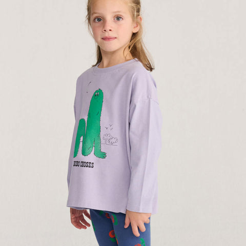 【drop1】BOBOCHOSES（ボボショーズ）2026AW Long Puff T-shirt キッズ長袖Tシャツ.