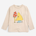 【drop2】BOBOCHOSES（ボボショーズ）2026AW Mush Monster Duo T-shirt キッズ長袖Tシャツ.