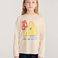 【drop2】BOBOCHOSES（ボボショーズ）2026AW Mush Monster Duo T-shirt キッズ長袖Tシャツ.