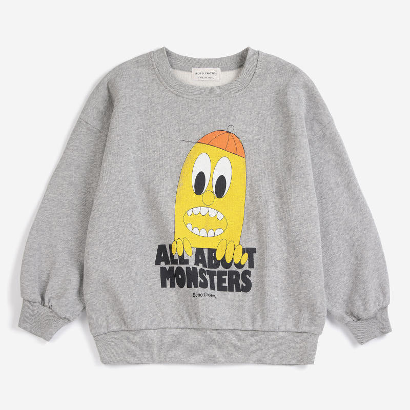 drop1】BOBOCHOSES（ボボショーズ）2026AW Bigtooth Lemon sweatshirt