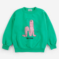 【drop1】BOBOCHOSES（ボボショーズ）2026AW Long Puff sweatshirt キッズスウェットシャツ.