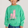 【drop1】BOBOCHOSES（ボボショーズ）2026AW Long Puff sweatshirt キッズスウェットシャツ.