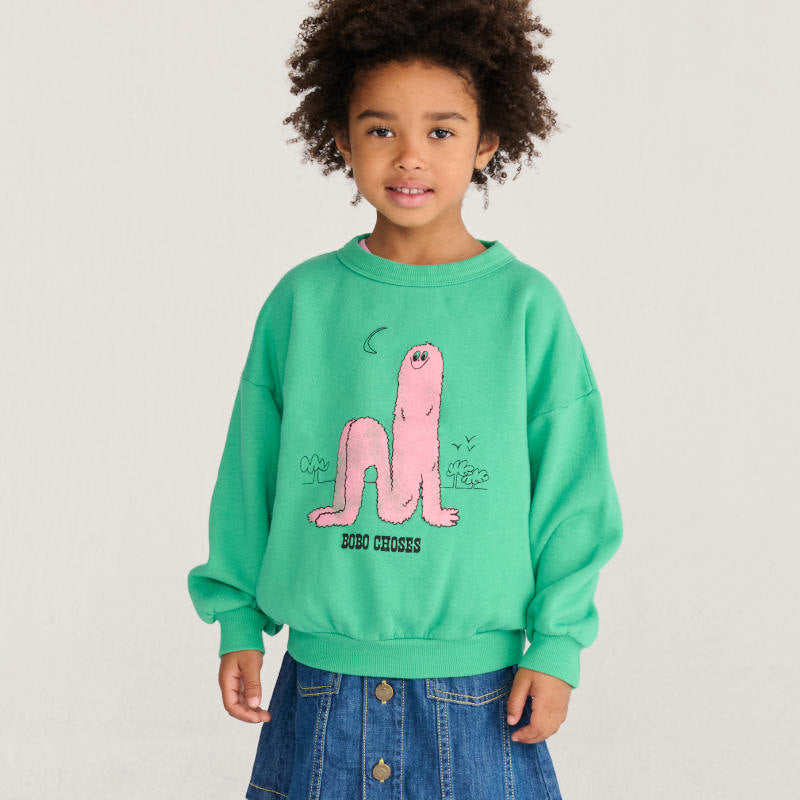 drop1】BOBOCHOSES（ボボショーズ）2026AW Long Puff sweatshirt