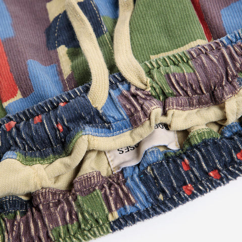 【drop2】BOBOCHOSES（ボボショーズ）2026AW Paint Forest all over corduroy pants キッズコーデュロイパンツ