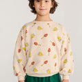 【drop2】BOBOCHOSES（ボボショーズ）2026AW Booty Ghosts sweatshirt キッズスウェットシャツ.