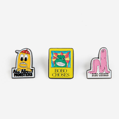 【drop2】BOBOCHOSES（ボボショーズ）2026AW All About Monsters pins モンスターピンセット.