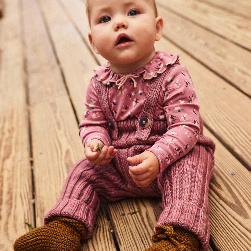 D1】Misha&Puff（ミーシャアンドパフ）2026aw Baby Pattie Onesie
