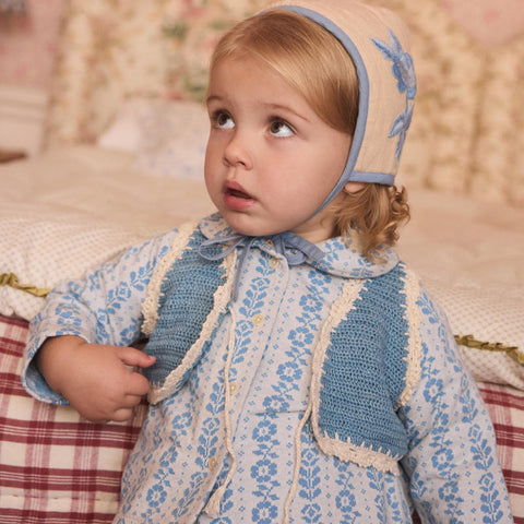 Apolina 2024AW Mia Dress - Almond - Kids Dress