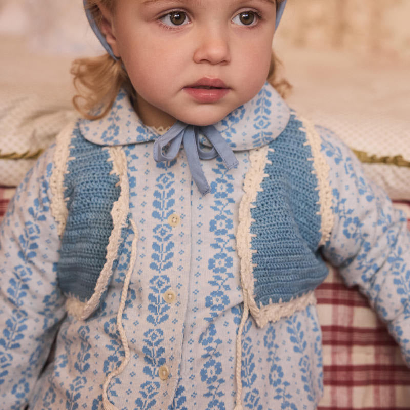 Apolina（アポリナ）2026AW BABY JERSEY JANE CARDIGAN - NORDIC