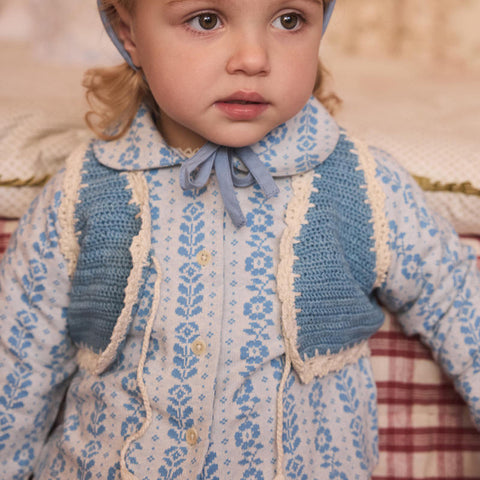 Apolina 2024AW Mia Dress - Almond - Kids Dress