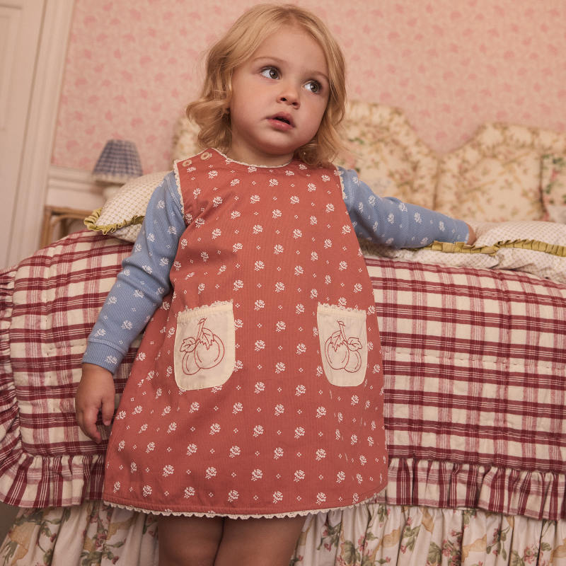 Apolina（アポリナ）2026AW BABY JERSEY UNA TOP - MOUNTAIN CALICO