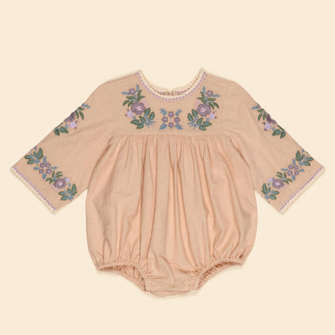 Apolina 2024AW Mia Dress - Almond - Kids Dress