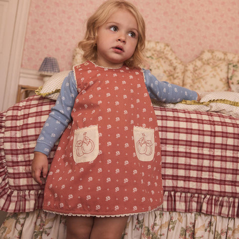 Apolina（アポリナ）2026AW BABY SUZI OVERDRESS- MOUNTAIN CALICO JAM - ベビーオーバードレス.